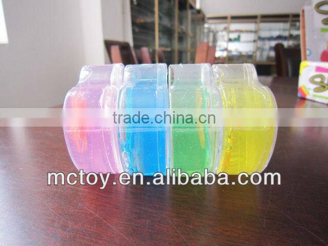 Factory price Apple shape crystal Putty slime crystal gift crystal slime toys
