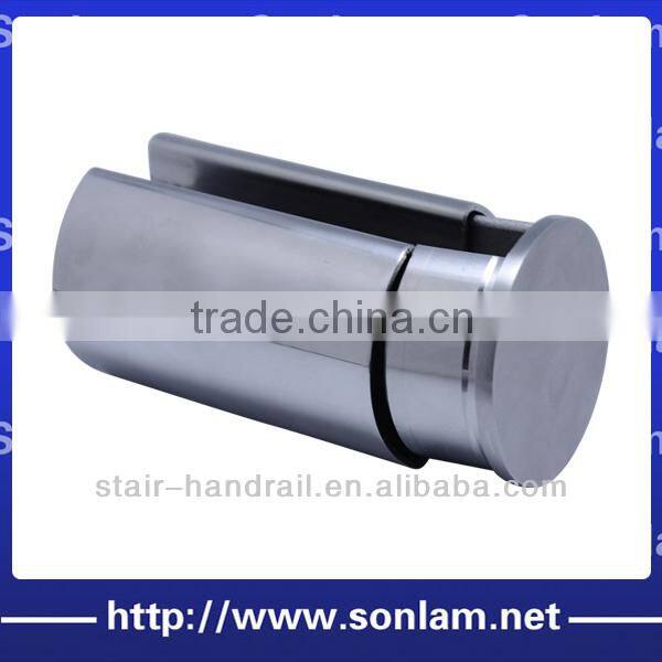 304 stainless steel square slotted tube for glass