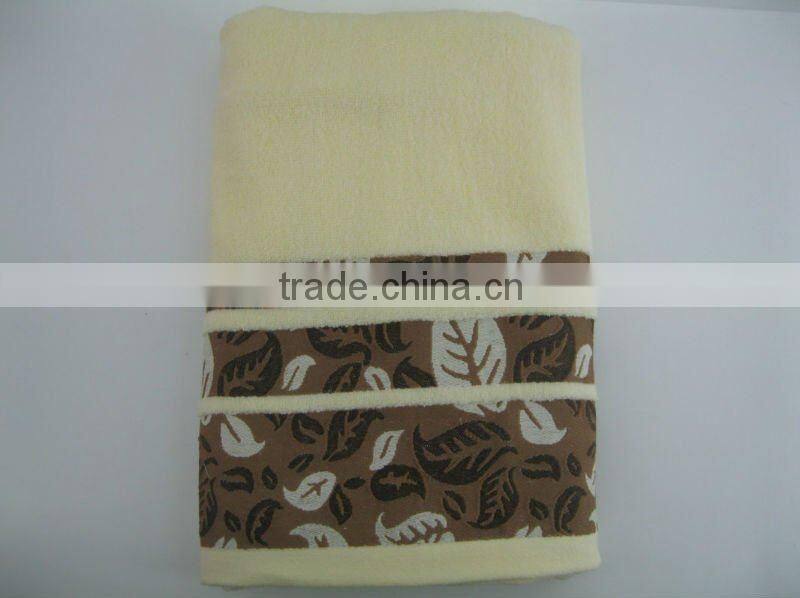 100% bamboo fibric bath towel
