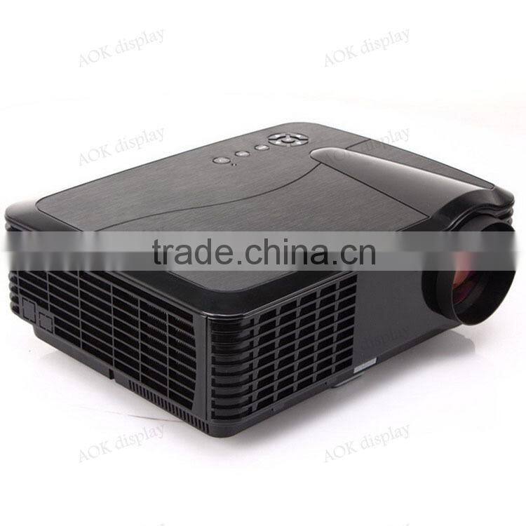 LED Projector HD 1080p Video Home Cinema Theater System 3D Ready 4200 Lumens 1280x800 Native HDMI USB TV VGA AV For School Offic