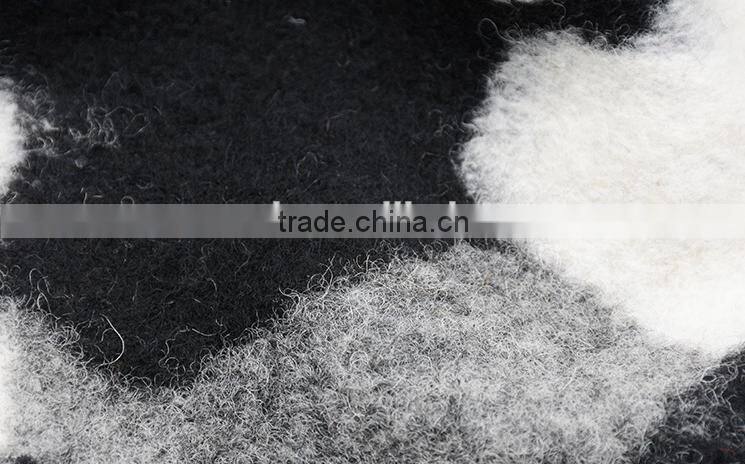 2016 Lady winter coats jacquard woollen heavy weight fabric coat garment fabric