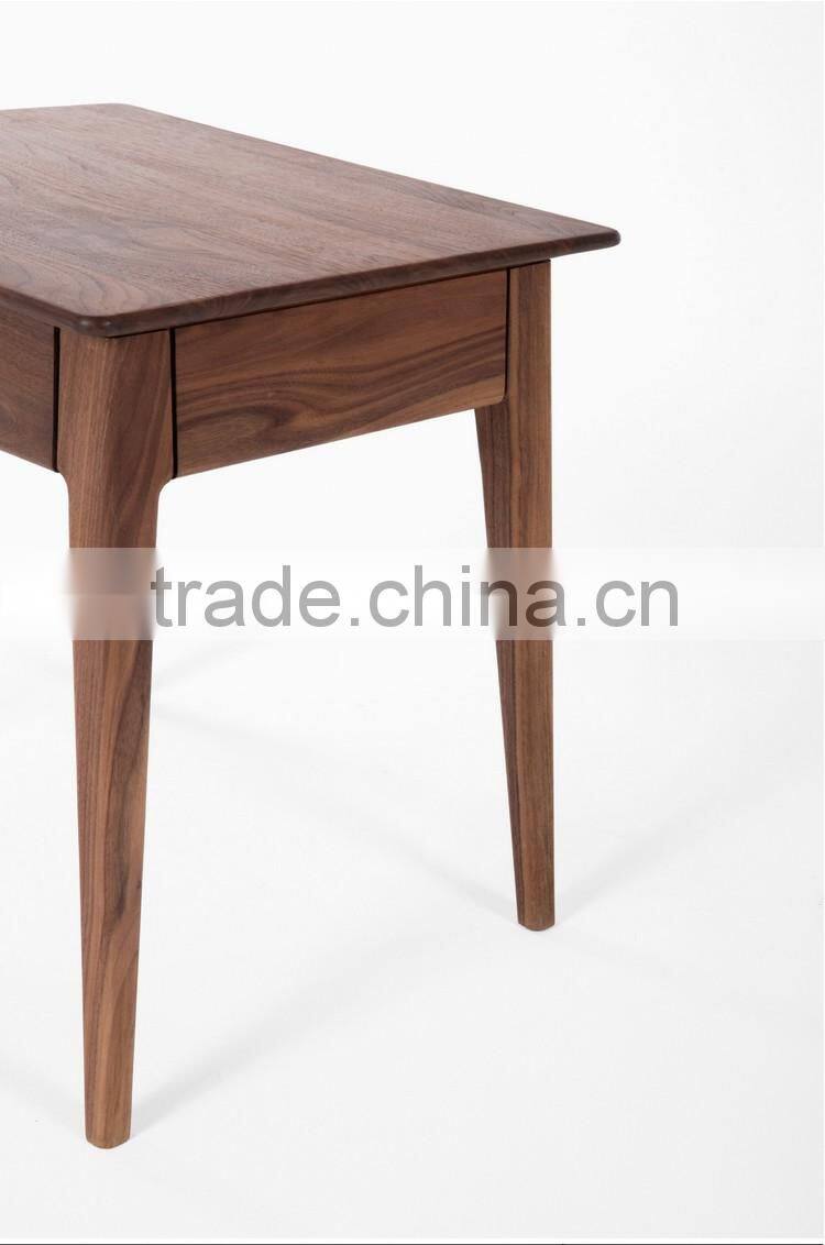 Modern design bedside wooden night stand simple side table