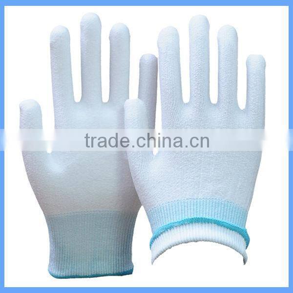 High Quality 15 Gauge Knitted Polyester Farm Work Gloves