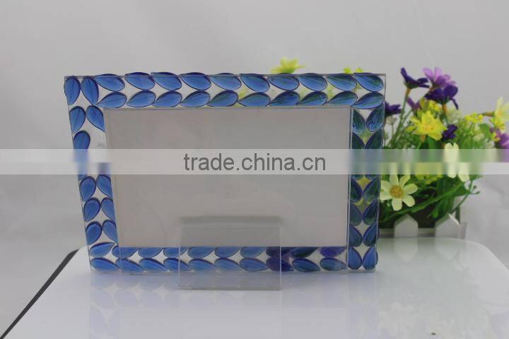 Replaceable Cheap Crystal Frame,Crystal Photo Album,Clear Optical Crystal Images Holder For Home Decoration