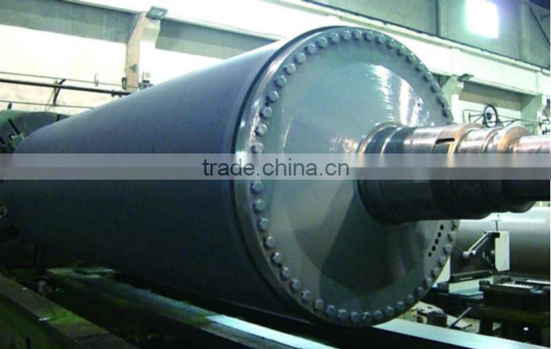 breast roll for paper mill used in press part of paper making machine