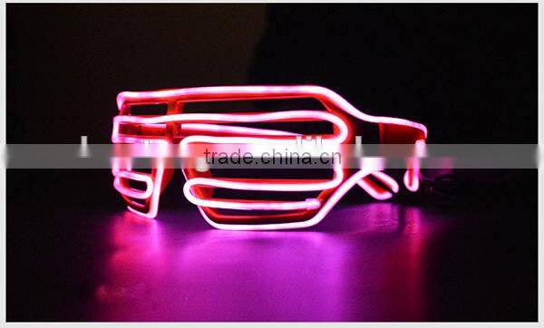New Flashing EL Wire Sunglasses Suppliers