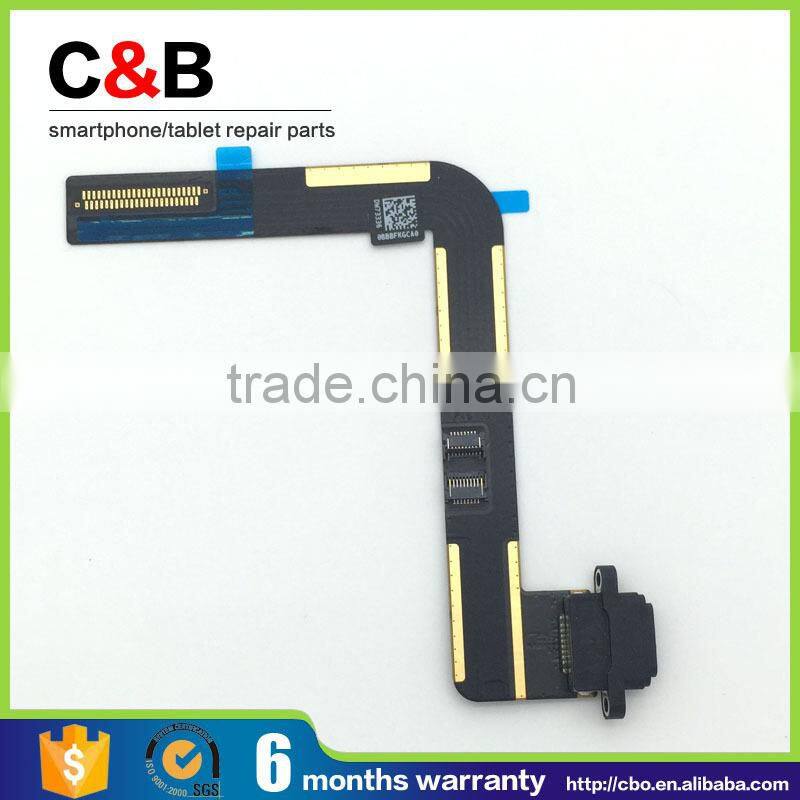 For Ipad Air 5 5th Charging Port Dock Connector Flex Cable Replacement Black and white