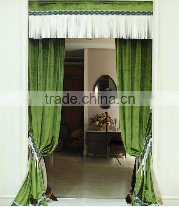 2015 New Design 3D embossed Sofa/Car Upholstery Fabric French Velvet /Velour