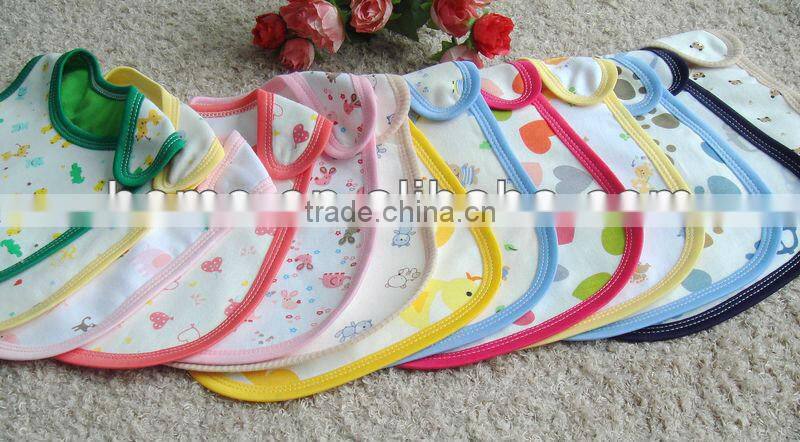 waterproof printed embroidery baby bib