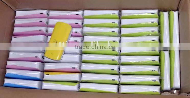 high quality portable power bank fish mouth charger 3000mah 4400mah 5200mah