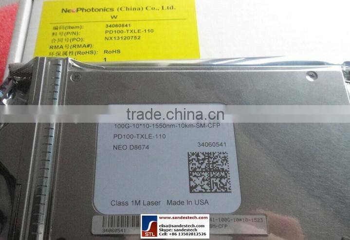 Huawei PD100-TXLE-110 PD100-TXLED-111 34060541 34060667 100G-10*10-1550NM-10KM-SM-CFP CFP optical transceiver