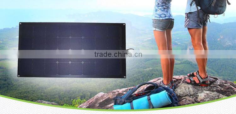 Good quality original semi-flexible solar panel 12v 18w