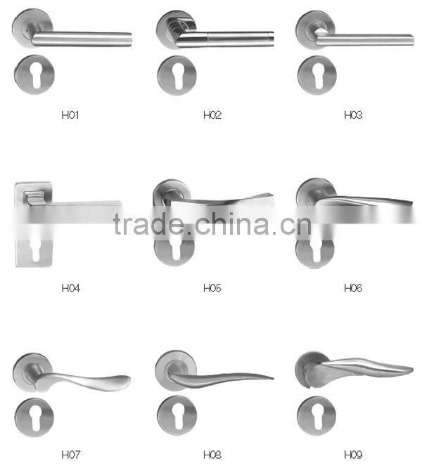 Stainless Steel Interior Wood Door Lockset
