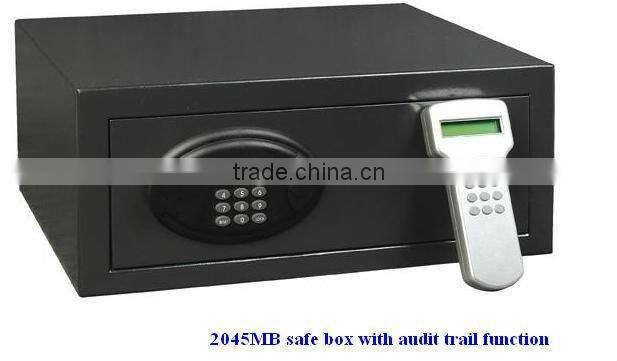 Hot selling electronic safes with laptop size for hotel room using
