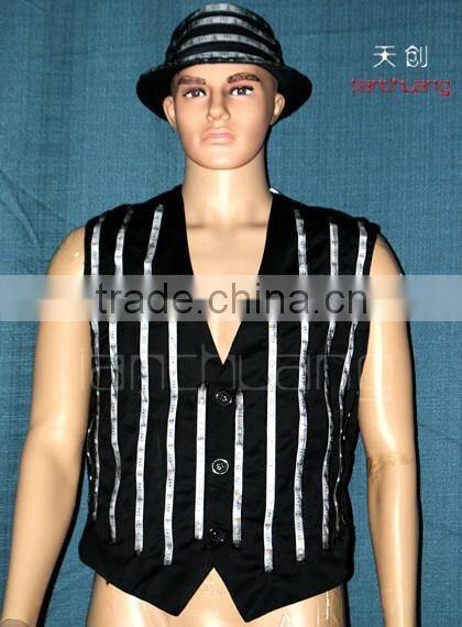 Programmable Luminous Dance Costume, LED Light Boys Dance Costume