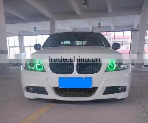 mobile APP wifi control e90 e91 rgb led marker color changing halo rings no error rgb wifi led angel eyes e90 for bmw e91