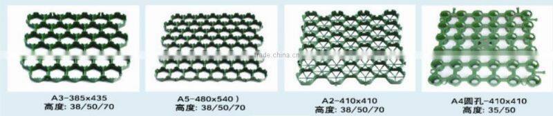 Plastic grass pavers for parking lot