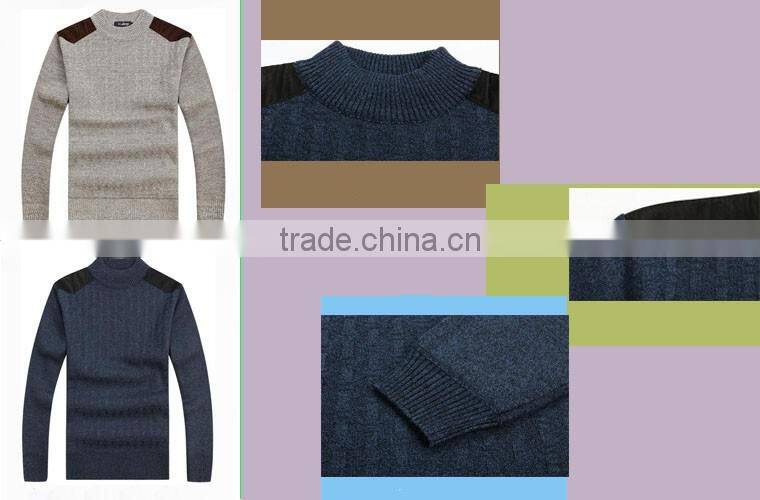 custom new fashion o-neck man sweater