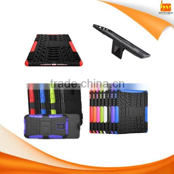 TPU+PC stand waterproof case for samsung galaxy pad T710 T715