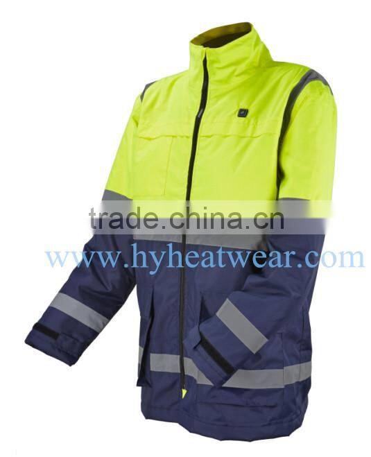 Heated outdoor working clothing
