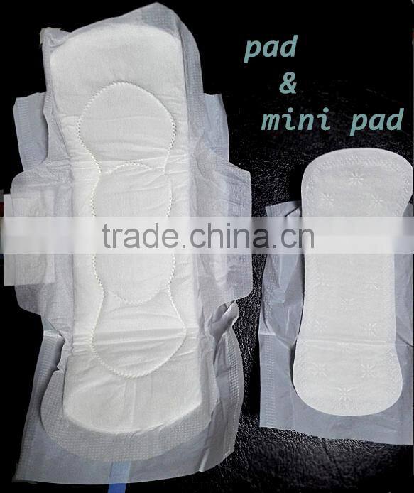 Promotional offer 260mm Sunny Girl sanitary pads day and night usage Buy 10pads free 5 mini pads