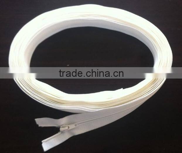 Wholesale price long chain nylon zipper or zips