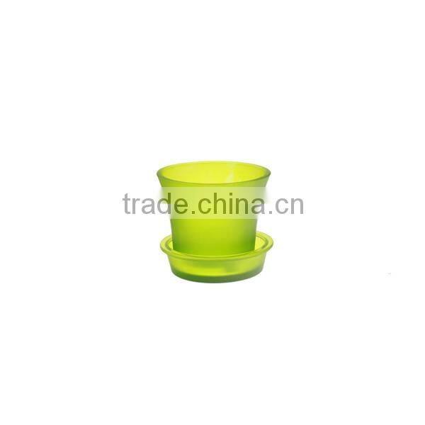 different size wholesale miniature plant pots with tray