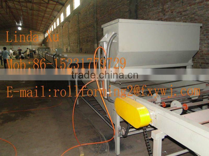 Cold roll forming machine for steel