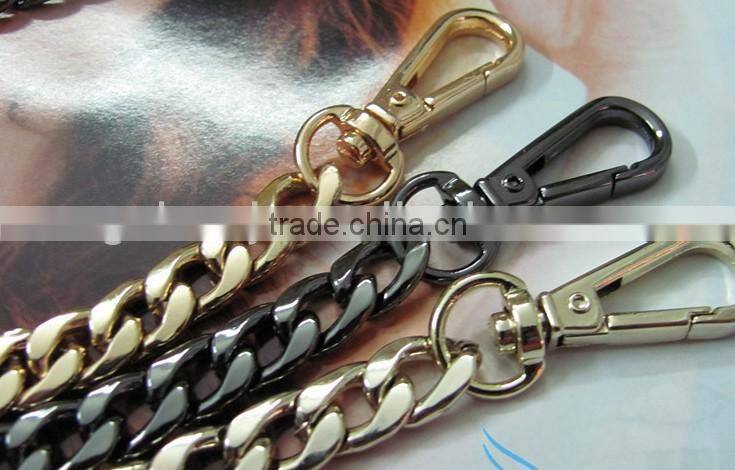 high quality metal bag chains with hook,handbag chain,bag accessories(Guangzhou)