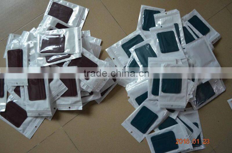 RFID Blocking Leather Bifold Wallet for Men Black