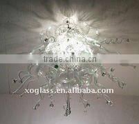 hand blown glass art ceiling lamp xo-2011606 and crystal ceiling lamp
