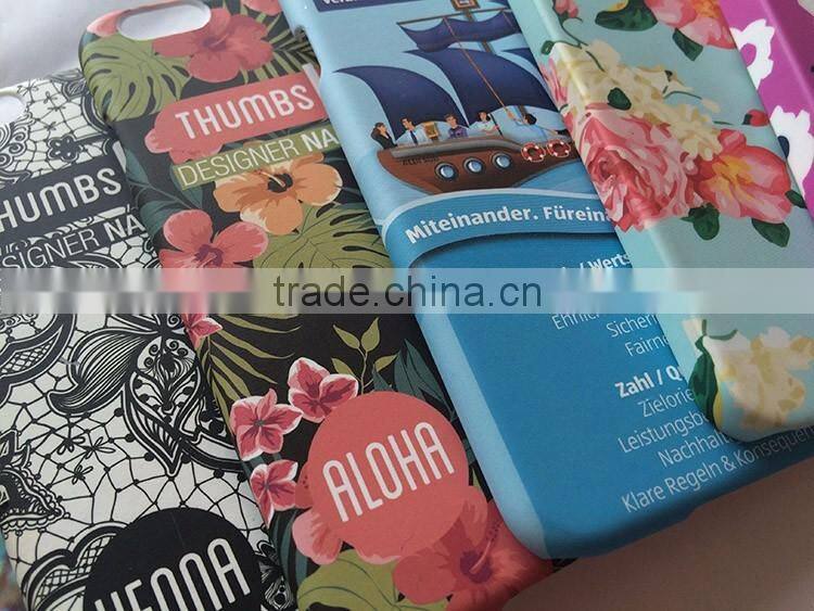 HD printing custom design PC/TPU/ABS/silicon water transfer cell phone case cell phone cover
