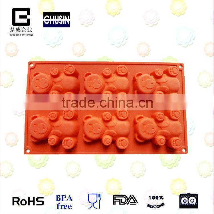 customizable food grade silicone cake mold/chocolate mold/cookie mold wholesale