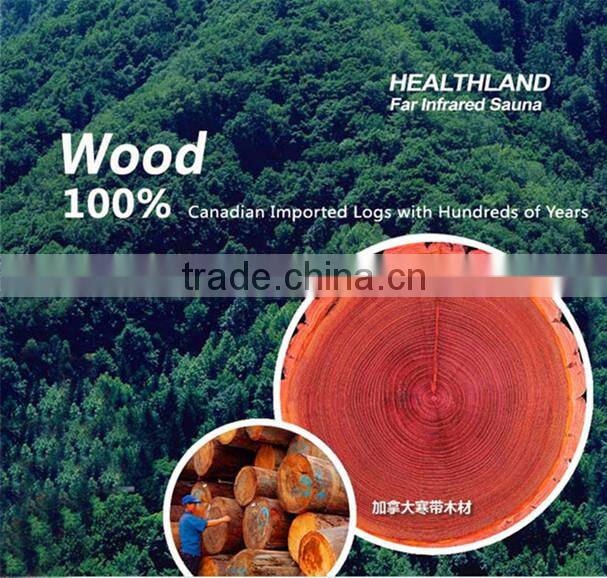 2 person infrared sauna ceramic canada hemlock beauty equipment