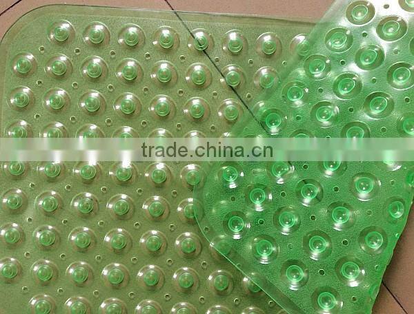 plastic suction cup waterproof bath mats