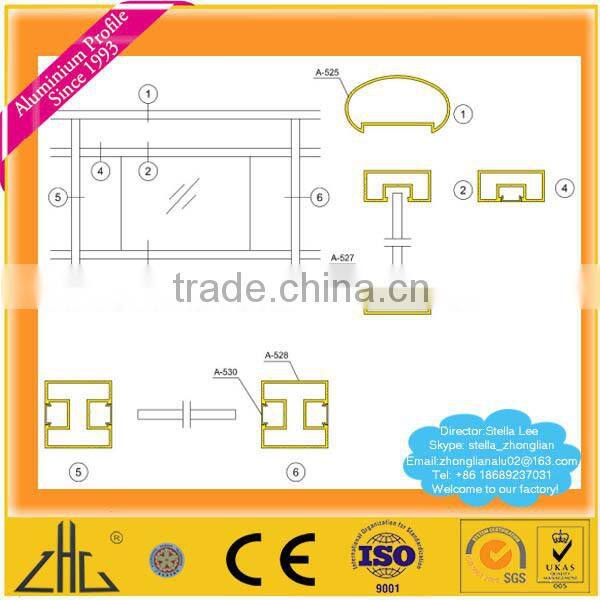 Wow!! Aluminium profile rabbit cage/roof top tent aluminium frame profile manufacturer/timber wood aluminium prices metal fences