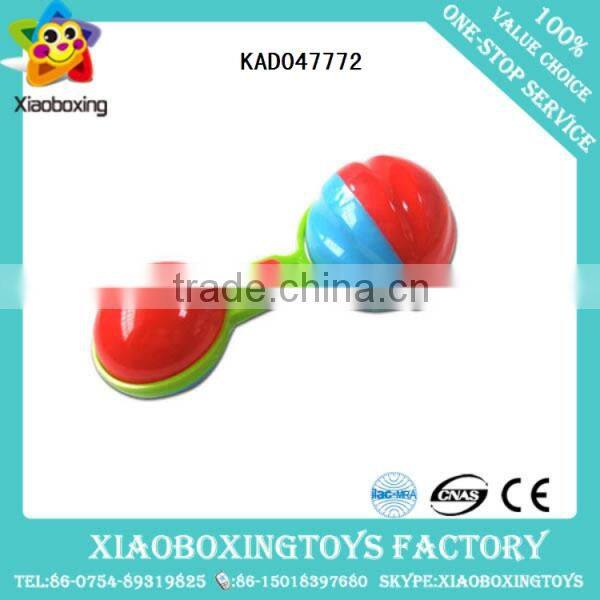 Interesting gift lovely plastic baby bell infant rattle ball toys