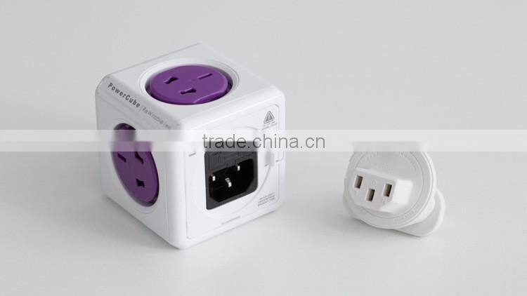 PowerCube Extended with EU plug & Socket
