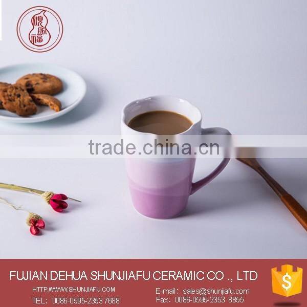 Handmade Cartoon Bear Pink Color 350 ml Ceramic Coffee Mugs