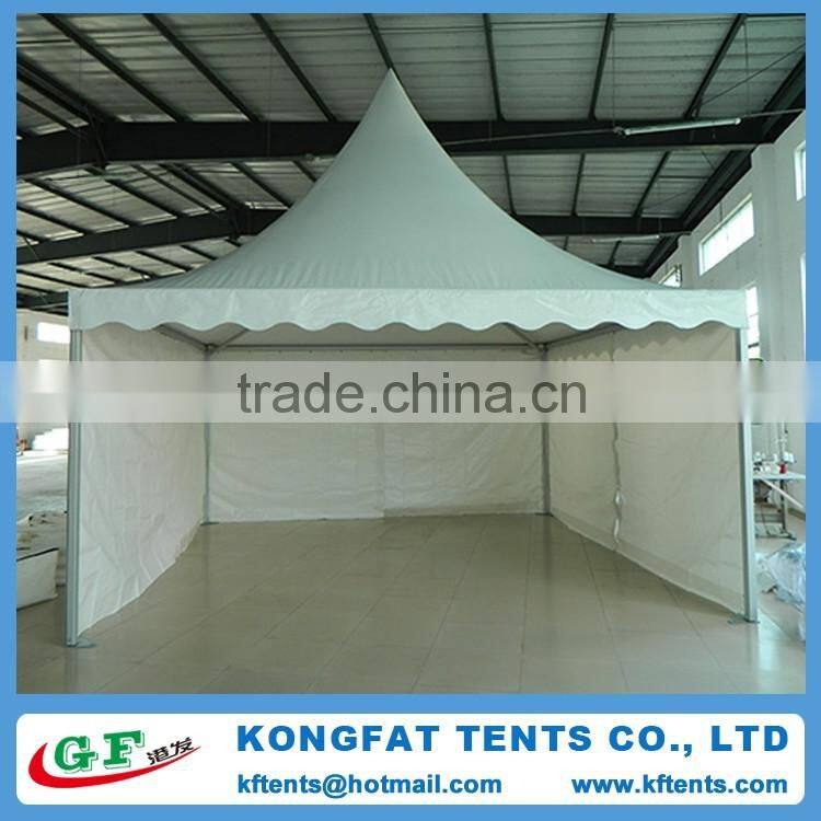 Hot selling aluminum alloy frame structure umbrella market pagoda tent for concert