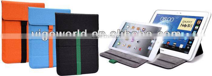 New!Leather tablet sleeve pouch case cover for 7 inch tablet