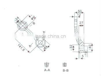 200 series curtain wall spider HS042001