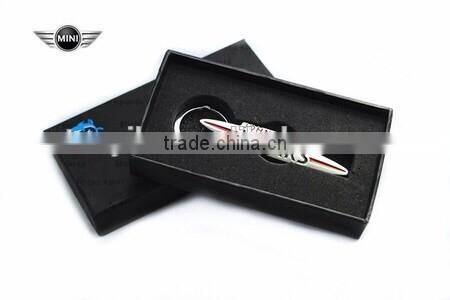 Car accessories auto parts metal keychain ring