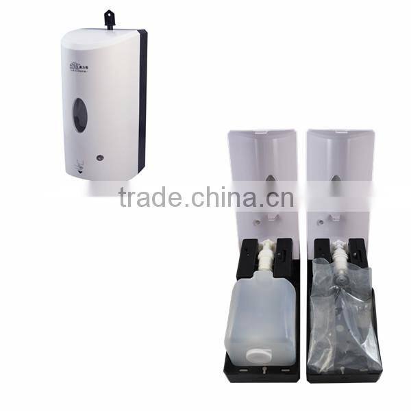 Refillable hand free hand sanitizer dispenser,disposable bag soap dispenser