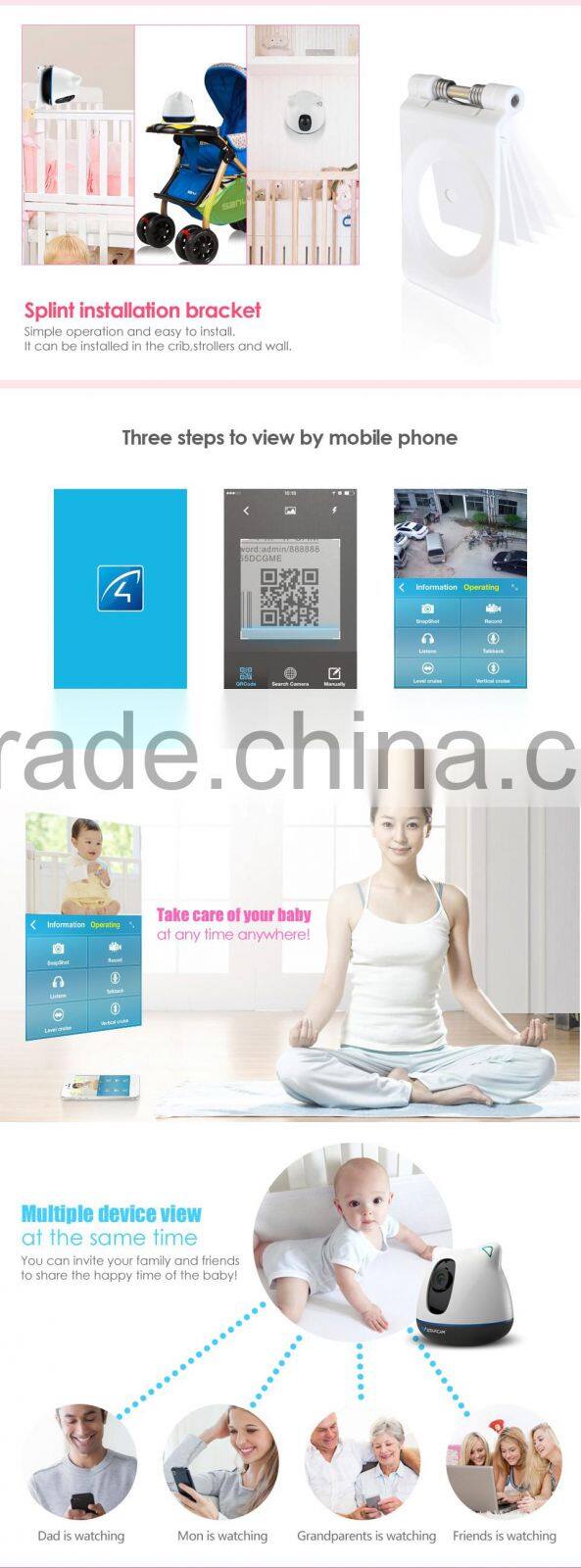 VStarcam H.264 720P wireless video digital camera baby monitor