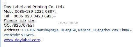 brand name polyester printed lanyard