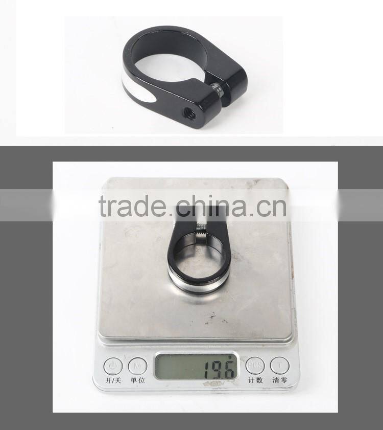 C202 High quality Bicycle parts Road City Bike 6061-T6 Alloy SeatPost Clamp Seat Tube Clip 28.6/31.8/34.9/40MM HOMHIN