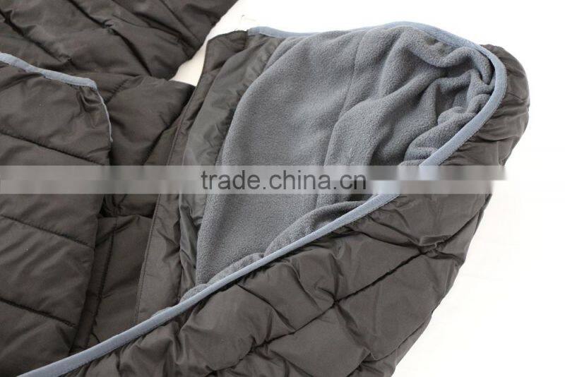 Shengsheng fine padding wool filling outdoor black winter jacket for women sportswear