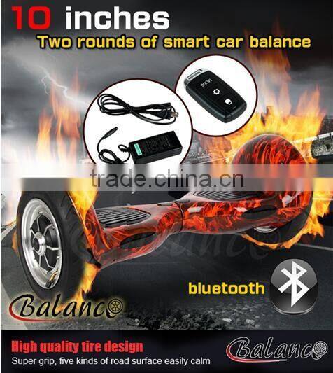 Newest design Shenzhen factory 10inch Samung battery 4.4 ah 500W 36V bluetooth two wheels scooter