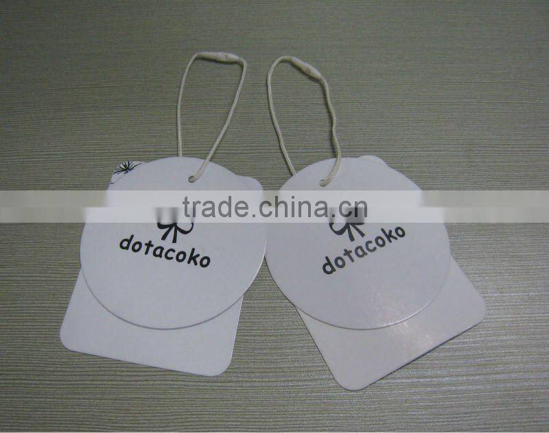 Supply Korea Style Skirt Paper Tag, Hang Tag Card with String